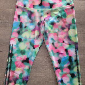 Adidas cropped leggings - size lrg